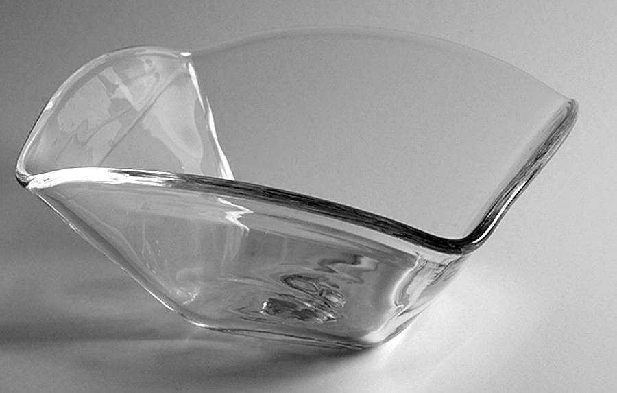 Woodbury 7" Square Bowl by Simon Pearce-1