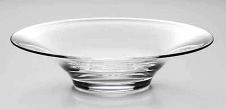 Hanover 12" Shallow Round Bowl by Simon Pearce-1