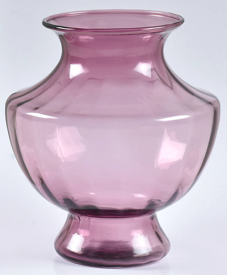 Masterwork Plum 5" Flower Vase by Pilgrim Glass-1