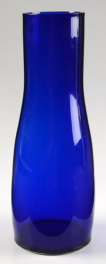 Masterwork Cobalt Blue North Pole Vase by Pilgrim Glass-1