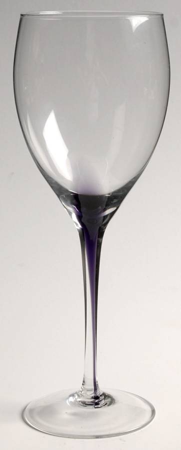 P1C30 Purple Water Goblet by Pier 1-1