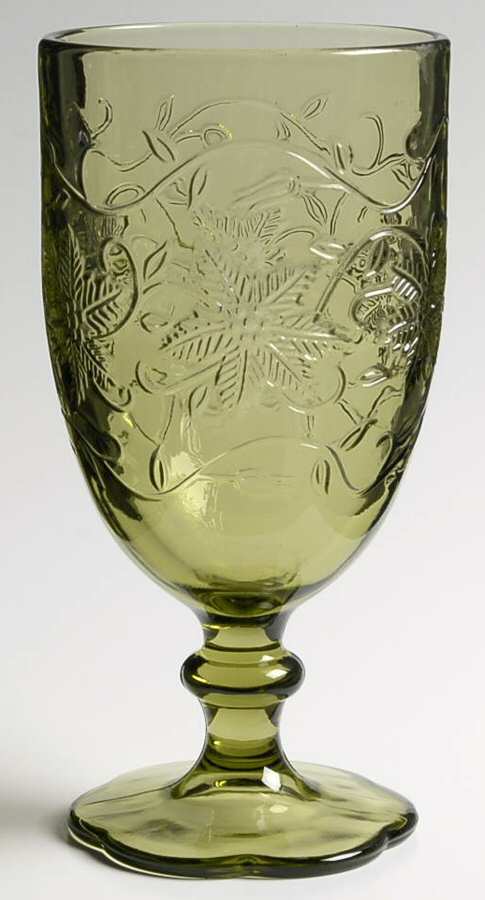 Fantasia Leaf (Lt Green) Iced Tea by Princess House-1