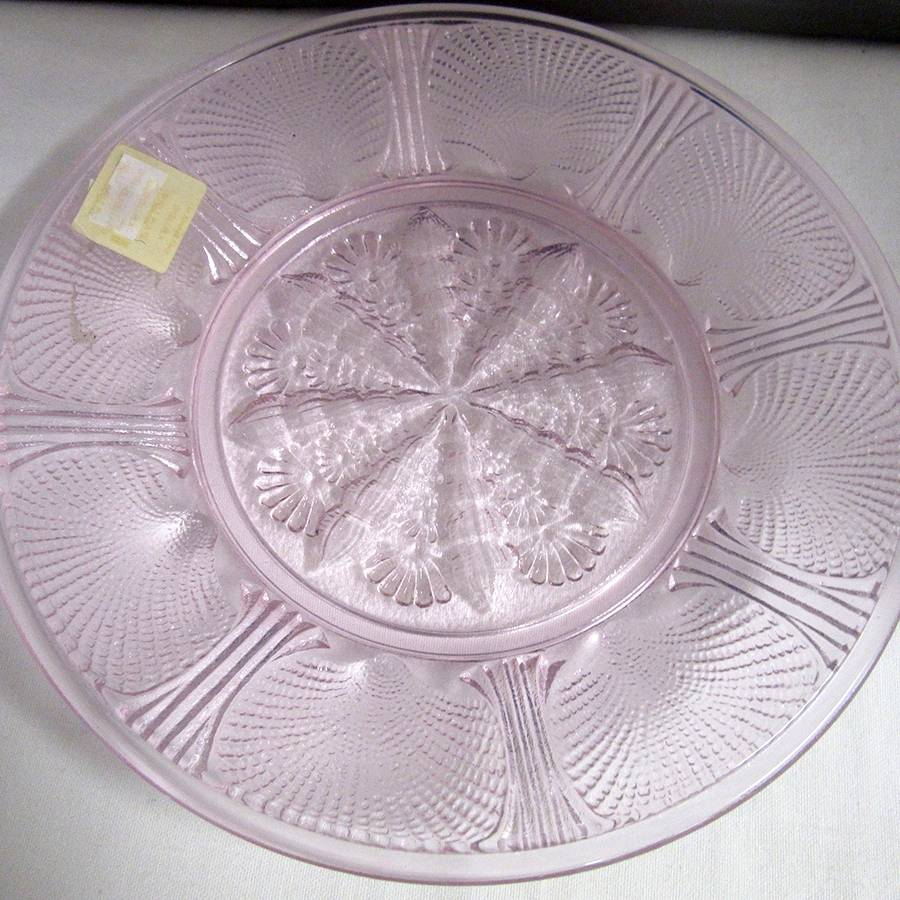 Seashell Rose Dinner Plate by Portieux-1