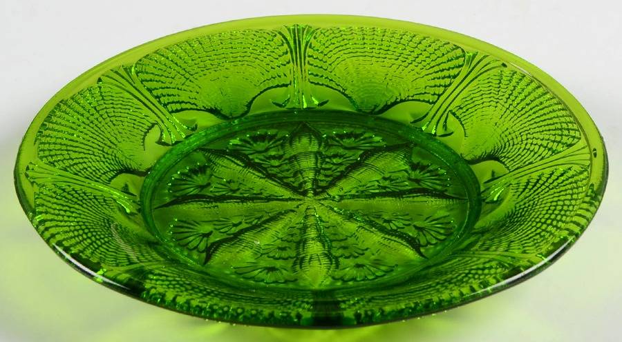 Seashell Dark Green Appetizer Plate by Portieux-1