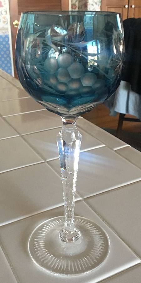 PAS2 Light Blue Water Goblet by Pasco (Importer)-1