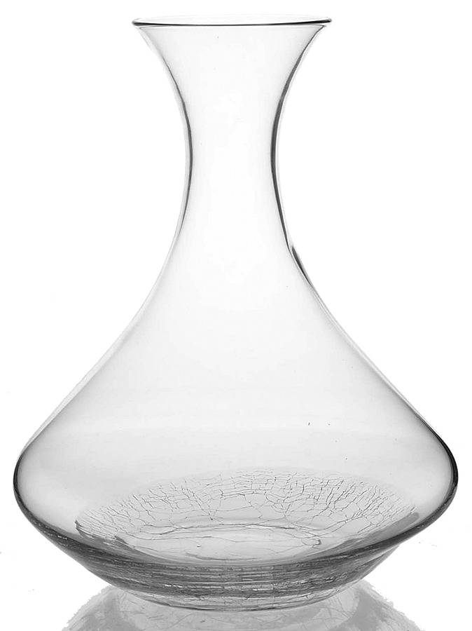 Crackled Open Carafe by Pier 1-1