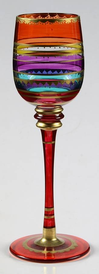 Festive Stripe (Gold Accents) Cordial by Pier 1-1