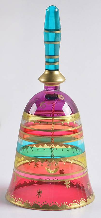 Festive Stripe (Gold Accents) Bell by Pier 1-1
