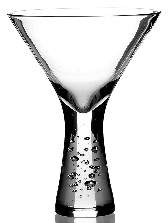 Bubbles Martini Glass by Pier 1-1