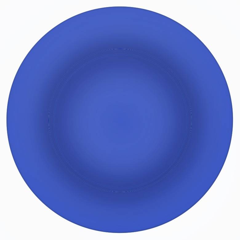Cobalt Dinner Plate by Pier 1-1