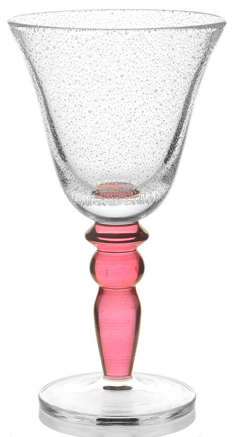 PBY6P Pink Wine Glass by Pottery Barn-1