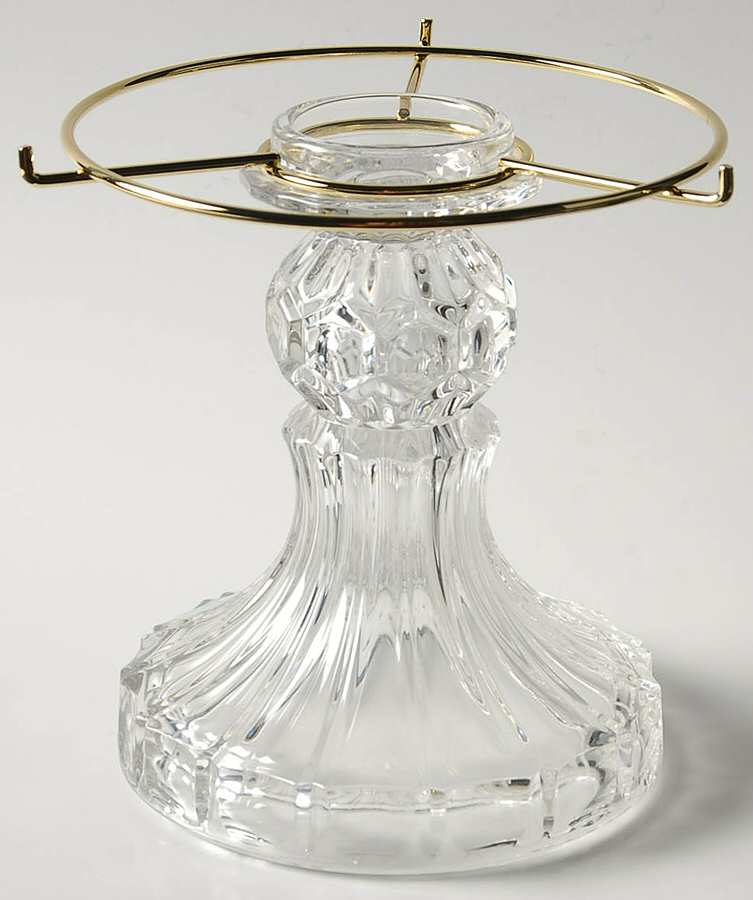 Astoria Tea Light Lamp-Glass Base by PartyLite Crystal-1