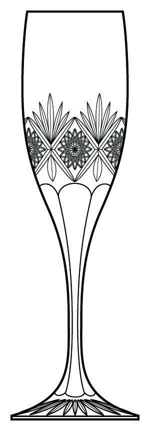 Romance Fluted Champagne by Pepi Herrmann Crystal-1