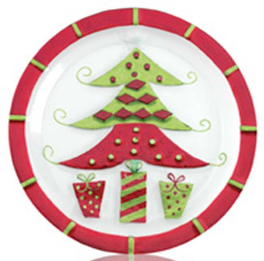 Holiday Happenings 14" Round Platter by Pfaltzgraff-1