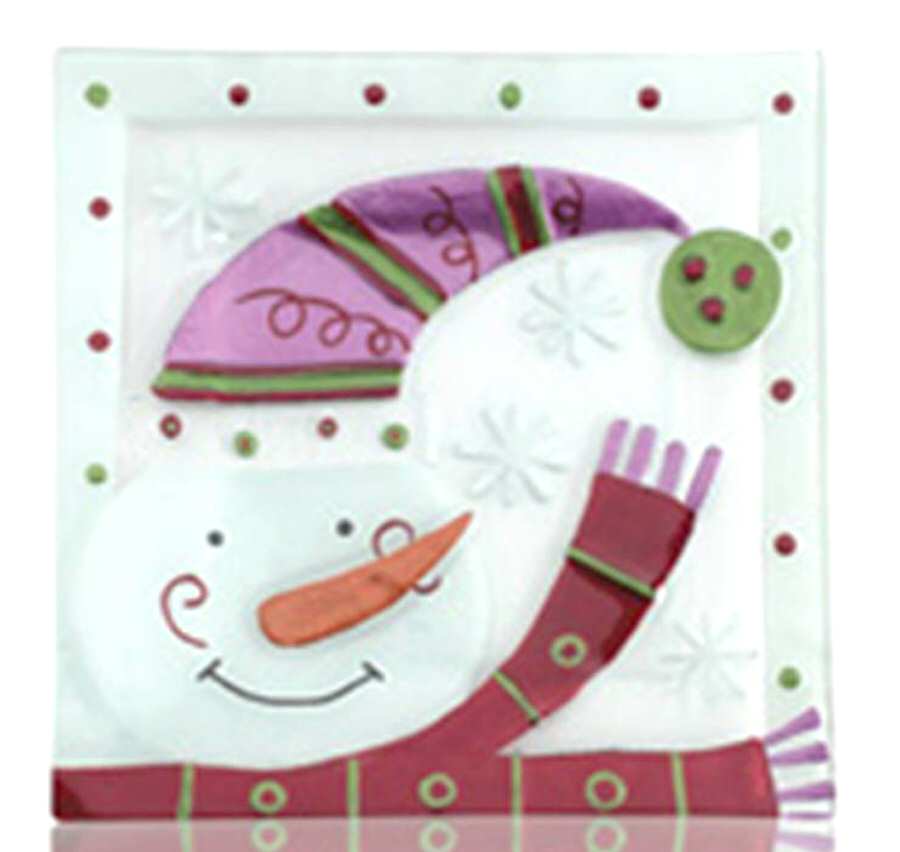 Holiday Happenings 15" Square Platter by Pfaltzgraff-1