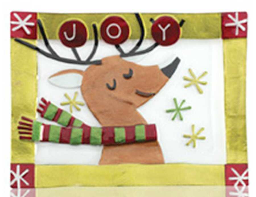 Holiday Happenings 17" Rectangular Platter by Pfaltzgraff-1