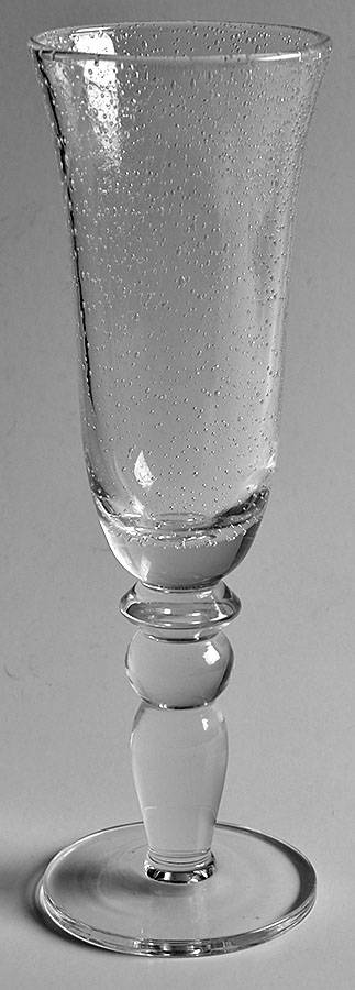 PBY6 Clear Fluted Champagne by Pottery Barn-1