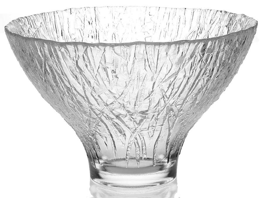 Silver Lake 10" Round Serving Bowl by Simon Pearce-1