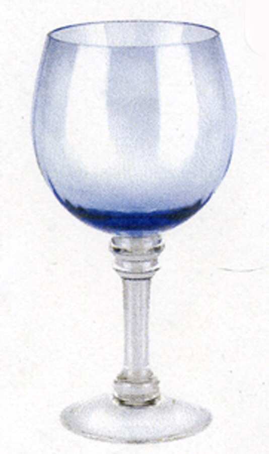 Riviera Blue Wine Glass by Portmeirion-1