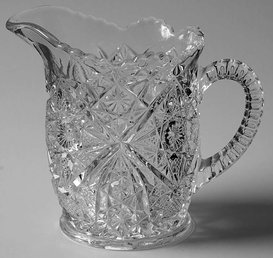 203 Clear Creamer by Paden City-1