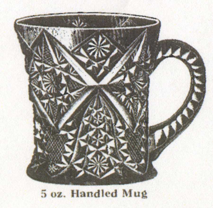 203 Clear Mug by Paden City-1