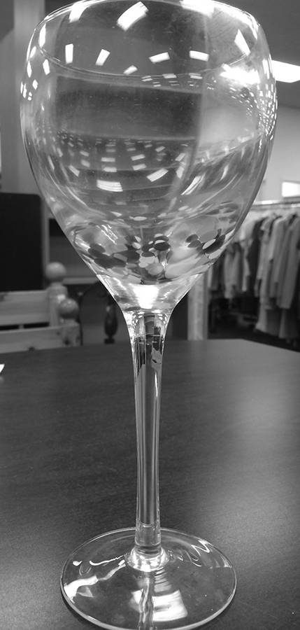 Color Spill Wine Glass by Pier 1-1