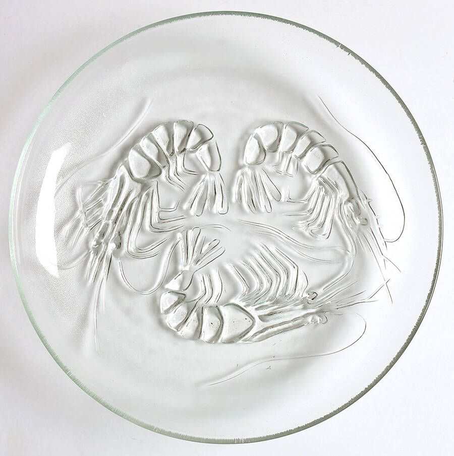 Animals & Figurines Luncheon Plate by Pasari Crystal-1