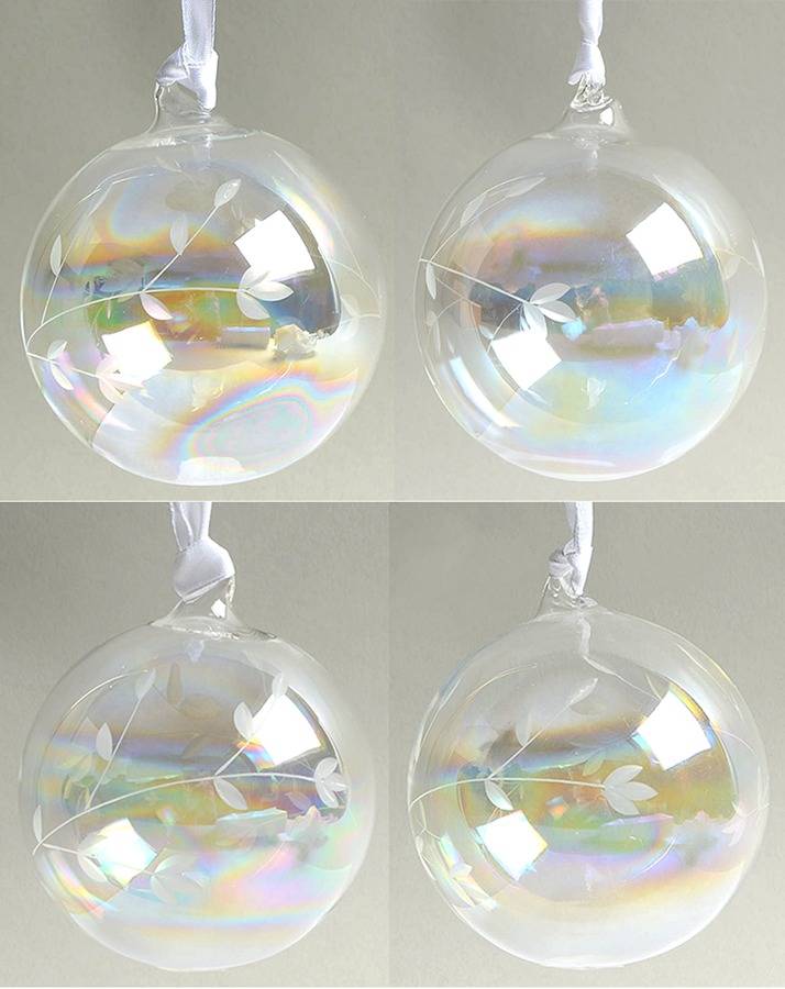 Princess Moderna Ornament - Set of 4 by Princess House-1