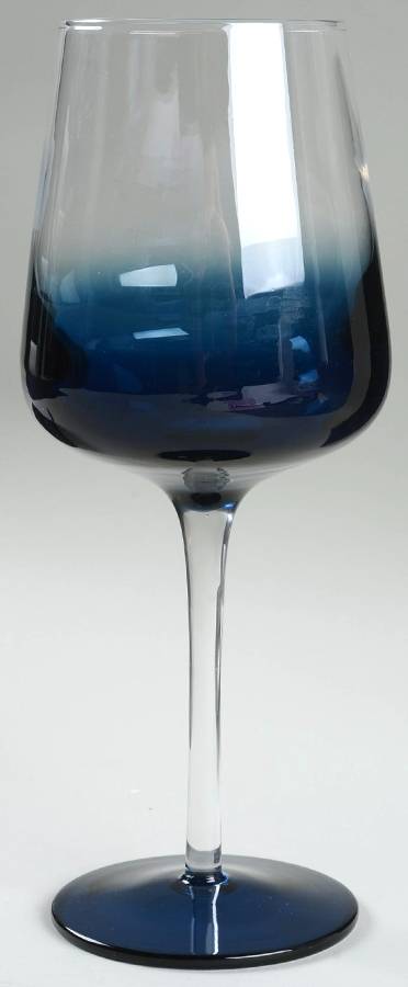 Elemental Blue Water Goblet by Pier 1-1