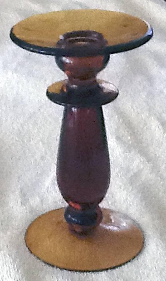 UNK8681 6" Single Light Candlestick by Unknown Manufacturer-1