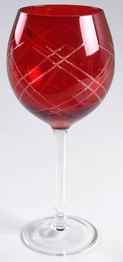 Tartan Red Balloon Wine by Pier 1-1