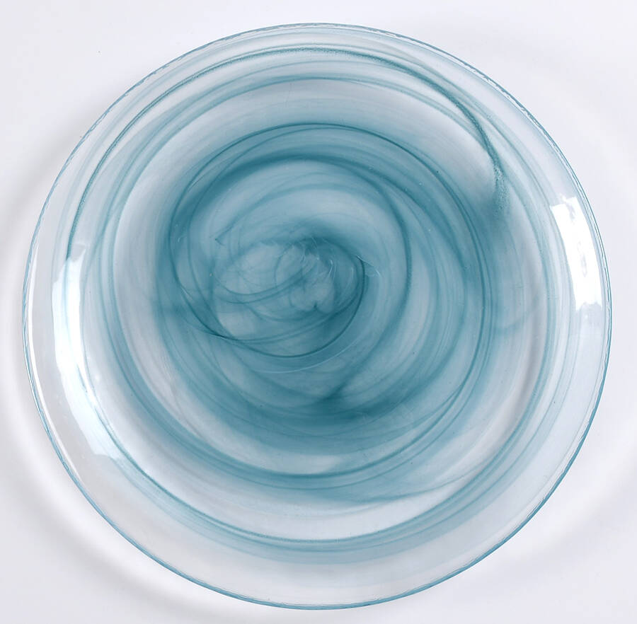 Turquoise Alabaster Salad Plate by Pier 1-1