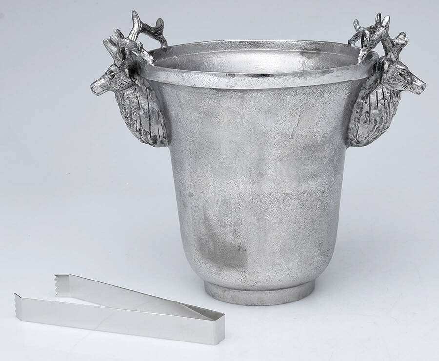 Stag Ice Bucket by Pottery Barn-1