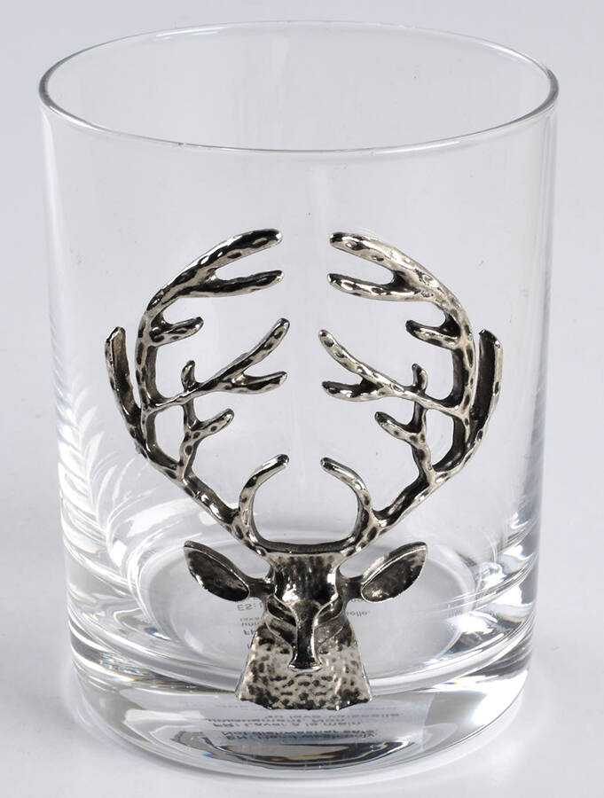 Stag Double Old Fashioned by Pottery Barn-1