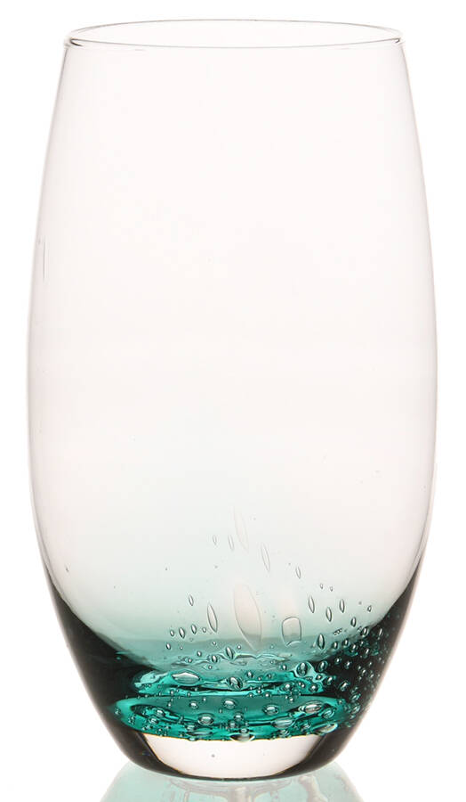 Bubbly Teal 20 Oz Flat Tumbler by Pier 1-1