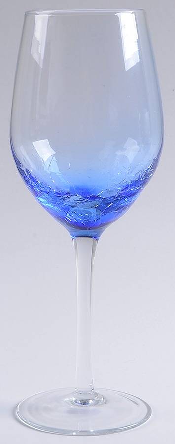 Crackle Blue White Wine by Pier 1-1