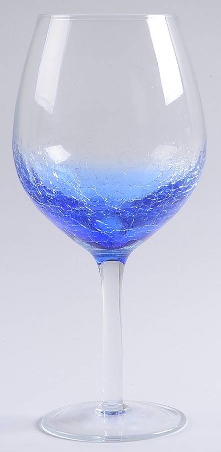 Crackle Blue Red Wine by Pier 1-1