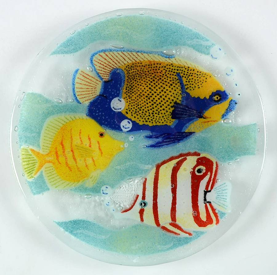 Coral Reef 7" Salad Plate by Peggy Karr-1