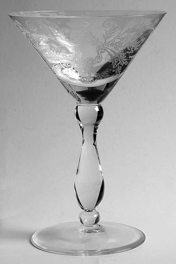 Ritz Paris (No Trim) Martini Glass by Portieux-1
