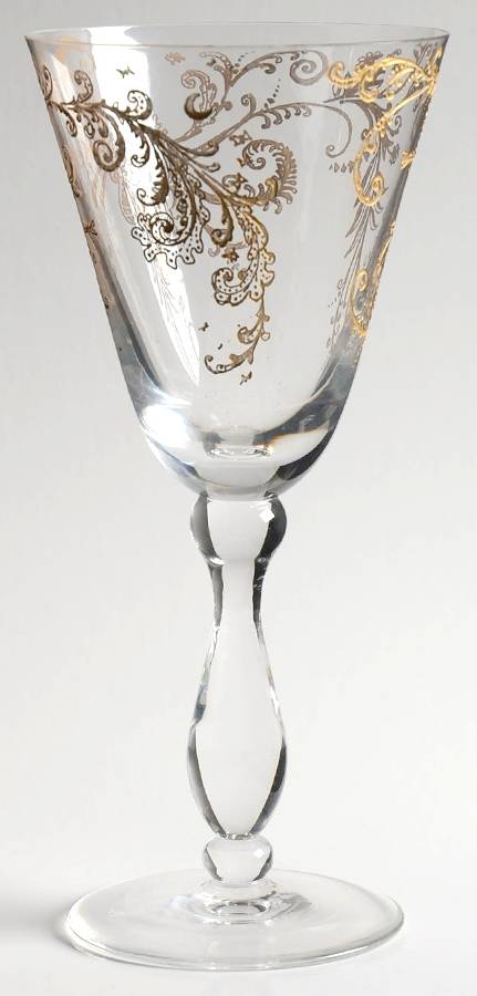 Ritz Paris Gold Water Goblet by Portieux-1