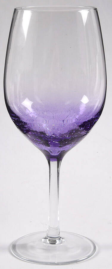 Light Purple Crackle White Wine by Pier 1-1