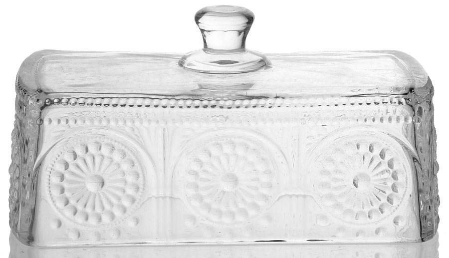 Adeline Lid for 1/4 Pound Butter by Pioneer Woman Glass-1