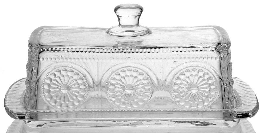 Adeline 1/4 Pound Covered Butter by Pioneer Woman Glass-1