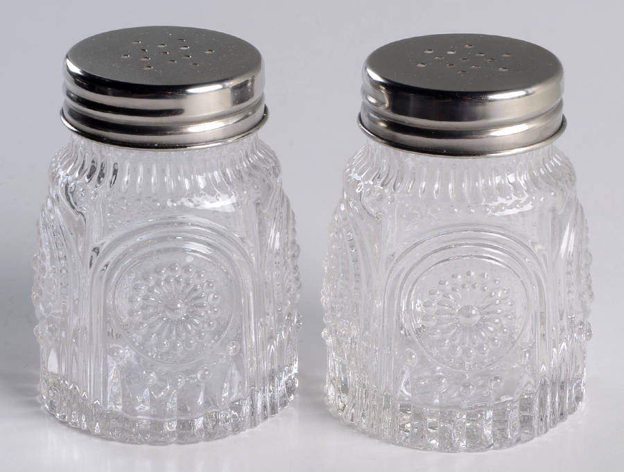 Adeline Salt and Pepper Set by Pioneer Woman Glass-1