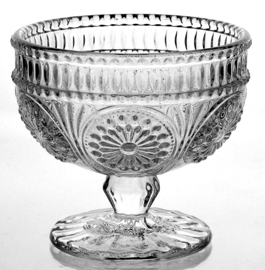 Adeline Ice Cream Cup-Footed by Pioneer Woman Glass-1