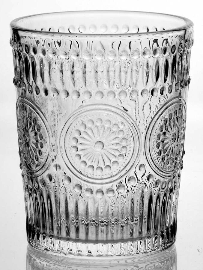 Adeline 8 Oz Flat Tumbler by Pioneer Woman Glass-1