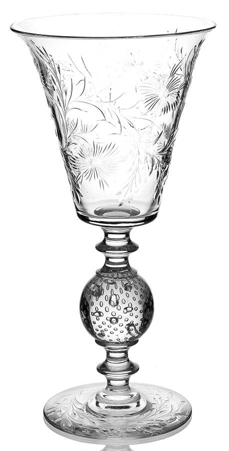 B1083-1 12" Flower Vase by Pairpoint-Gunderson Crystal-1