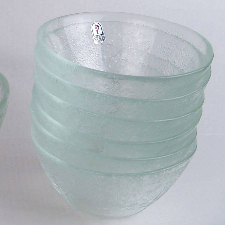 PIG3 Individual Salad Bowl by Pilgrim Glass-1