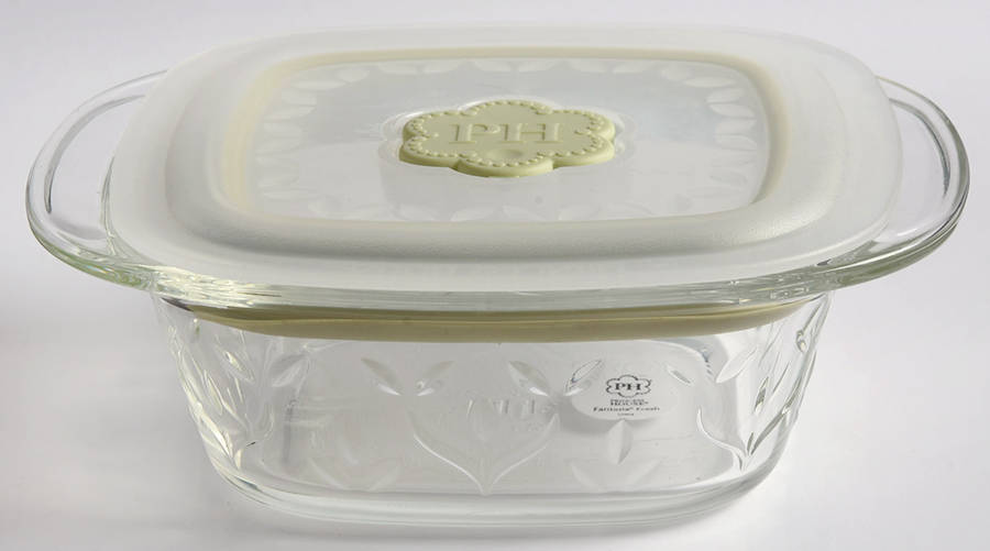 Fantasia Fresh 1 Cup Square Container with Vented Lid by Princess House-1