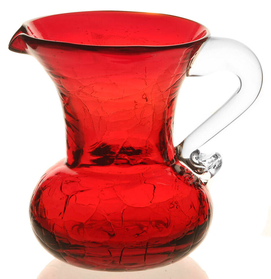 Ruby 3" Pitcher/Vase by Pilgrim Glass-1